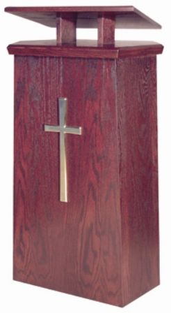 Lectern 511 Two Interior Shelves 25 W